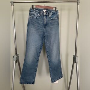 Good American Jeans Good Curve Straight Jeans